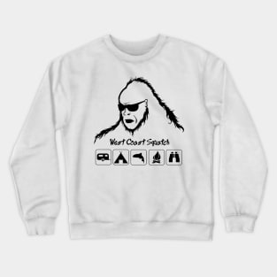 West coast Squatch Crewneck Sweatshirt